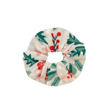 FW-Christmas Scrunchie-Merry Bright