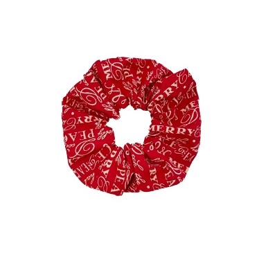 FW-Christmas Scrunchie-Merry Joy