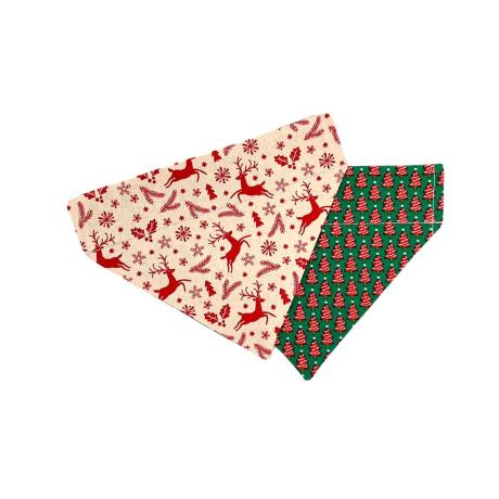 Zippy Reindeers + Dazzling Trees Bandana